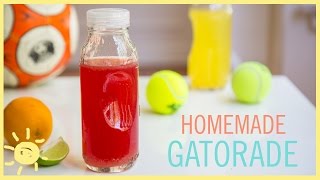 EAT  Homemade Gatorade [upl. by Pearla422]