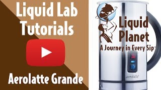 Liquid Lab  Aerolatte Grande Milk Frother [upl. by Eeltrebor273]