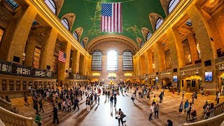 Walking Tour of Grand Central Terminal — New York City 【4K】🇺🇸 [upl. by Lleneg]