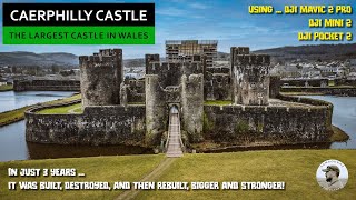 Caerphilly Castle  The Largest in Wales 2nd in Britain [upl. by Manaker940]