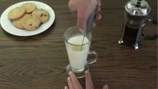 Aerolatte  The Original Steam Free Milk Frother [upl. by Nnylanna]