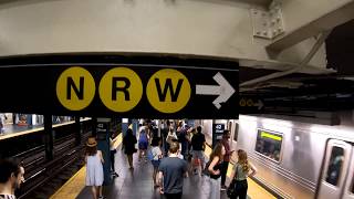 ⁴ᴷ The Busiest NYC Subway Station Times Square–42nd StreetPort Authority Bus Terminal [upl. by Lenoyl]