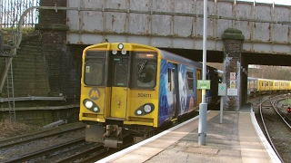 Half an Hour at 216  Birkenhead North Station 1022017  Class 507 508 terminus [upl. by Aneloj]